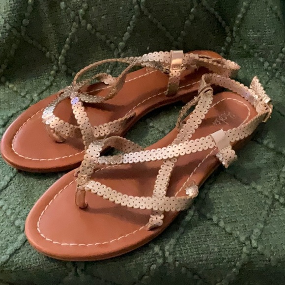 Boden Deborah Gold Sandal - Size 38 - Picture 4 of 7
